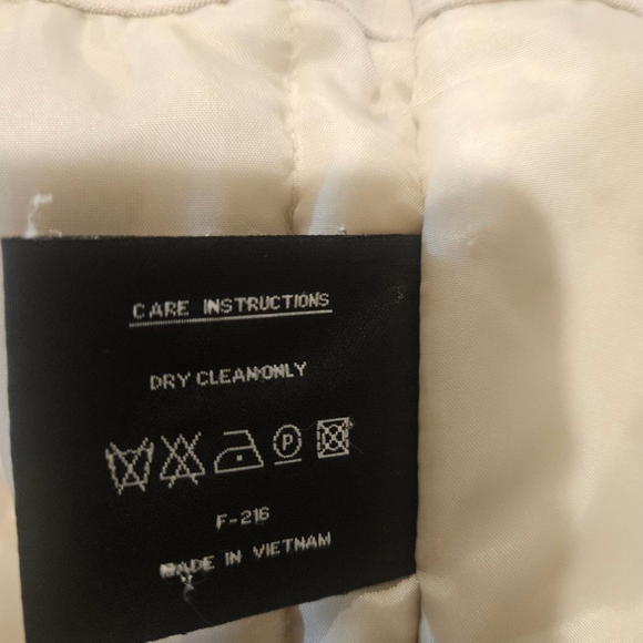 Women's Fleet Street LTD. Beige Faux Fur Hooded Jacket Size L - Picture 11 of 11